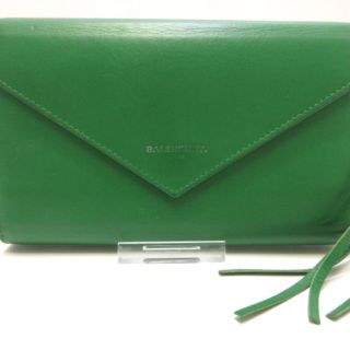 バレンシアガ(Balenciaga)のバレンシアガ 財布 371661 グリーン レザー(財布)