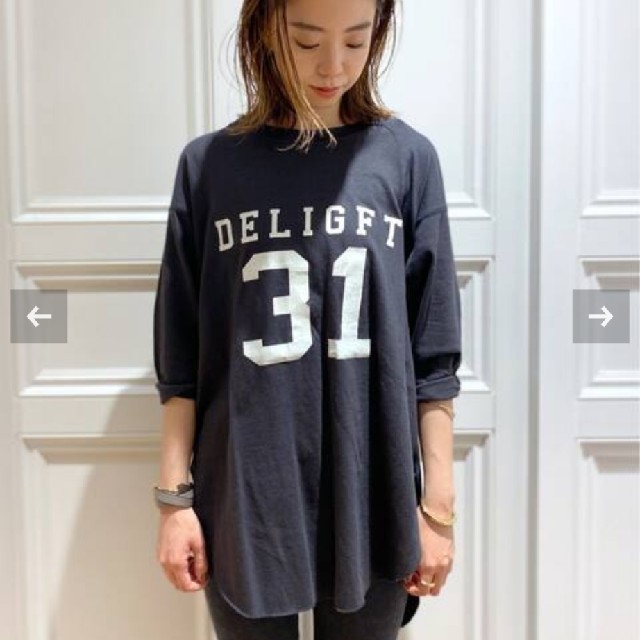 柔らかな質感の DEUXIEME CLASSE - 【AMERICANA/アメリカーナ】DELIGHT 返品・交換 ドゥーズィエムクラス アメリカーナ ヘンリーロングスリーブTシャツ 新品!! Tシャツ/カットソー(七分/長袖)