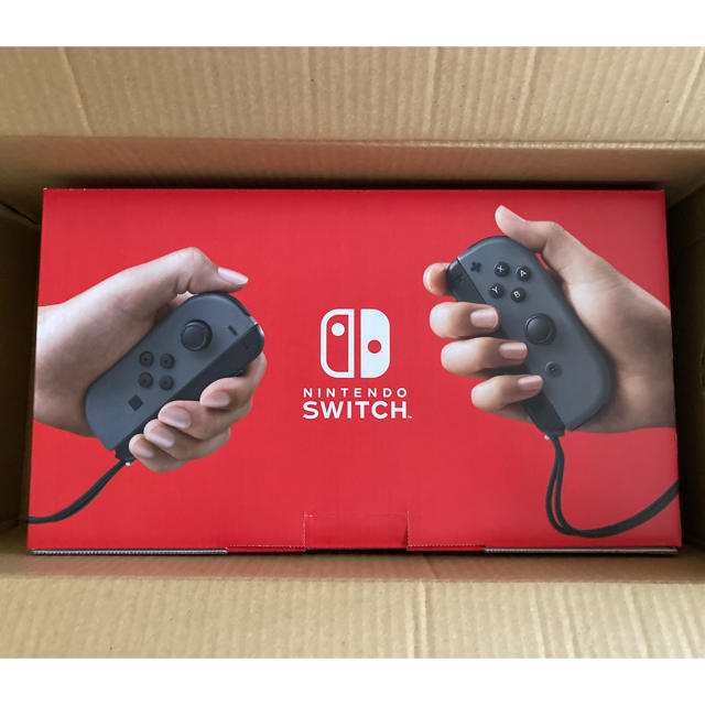 新型ニンテンドー スイッチ Nintendo Switch 本体　グレー