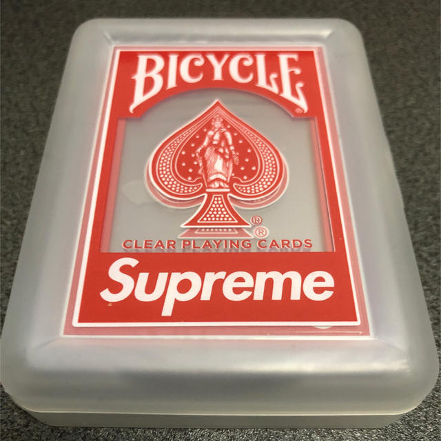 Supreme(シュプリーム)のSupreme Bicycle Clear Playing Cards エンタメ/ホビーのテーブルゲーム/ホビー(トランプ/UNO)の商品写真