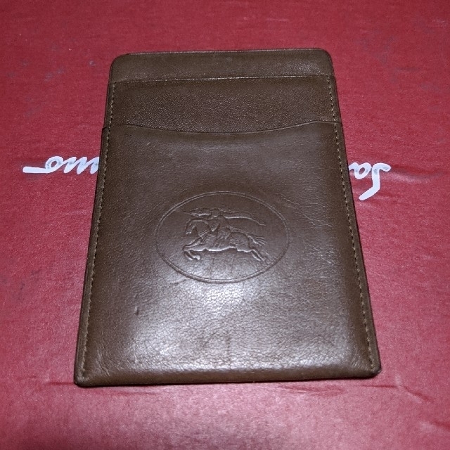 最高の品質の Burberrys of Londonヴィンテージカードパスケースunisex