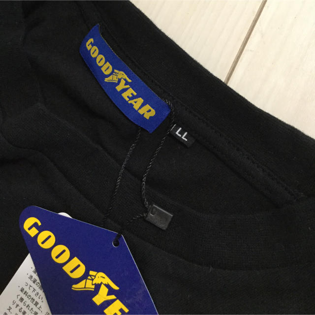 Goodyear(グッドイヤー)のGOODYEAR  半袖  Tシャツ　LLサイズ　黒　ブラック メンズのトップス(Tシャツ/カットソー(半袖/袖なし))の商品写真