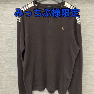 バーバリーブラックレーベル(BURBERRY BLACK LABEL)のBurberry ブラックレーベル　カットソー(Tシャツ/カットソー(七分/長袖))