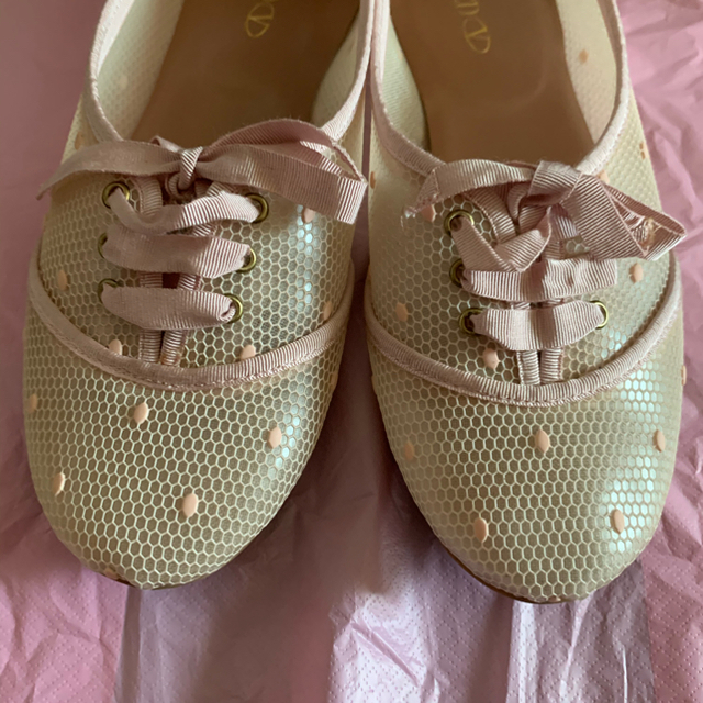 美品 RED VALENTINO スニーカー レッドヴァレンティノ ピンク 24