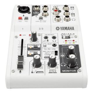 ヤマハ(ヤマハ)の新品 YAMAHA AG03 ウェブキャスティングミキサー (ミキサー)