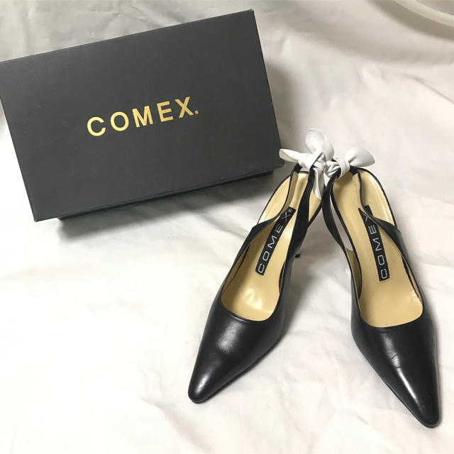 COMEX(コメックス)の超美品　COMEX コメックス パンプス ハイヒール　バイカラー  サンダル レディースの靴/シューズ(ハイヒール/パンプス)の商品写真
