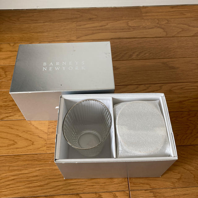 BARNEYS NEW YORK(バーニーズニューヨーク)の【未使用】グラス2個セット インテリア/住まい/日用品のキッチン/食器(食器)の商品写真