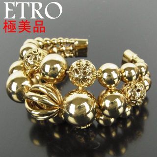 エトロ(ETRO)のエトロ ETRO 極美品 バングル ブレスレット アクセサリー(ブレスレット/バングル)