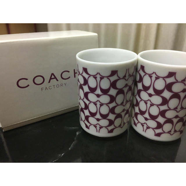 COACH(コーチ)のCOACH コップ インテリア/住まい/日用品のキッチン/食器(グラス/カップ)の商品写真