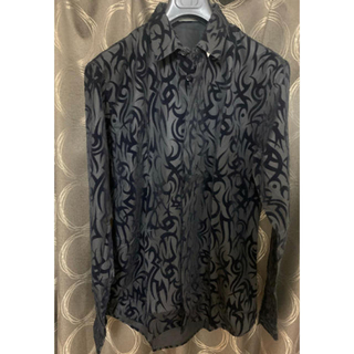 ディオールオム(DIOR HOMME)の売り切り　dior homme トライバルシャツ　39(シャツ)