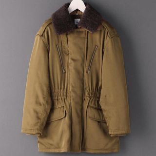 ビューティアンドユースユナイテッドアローズ(BEAUTY&YOUTH UNITED ARROWS)のBOA COLLAR ZIP COAT ミリタリー コート　6 roku(ミリタリージャケット)