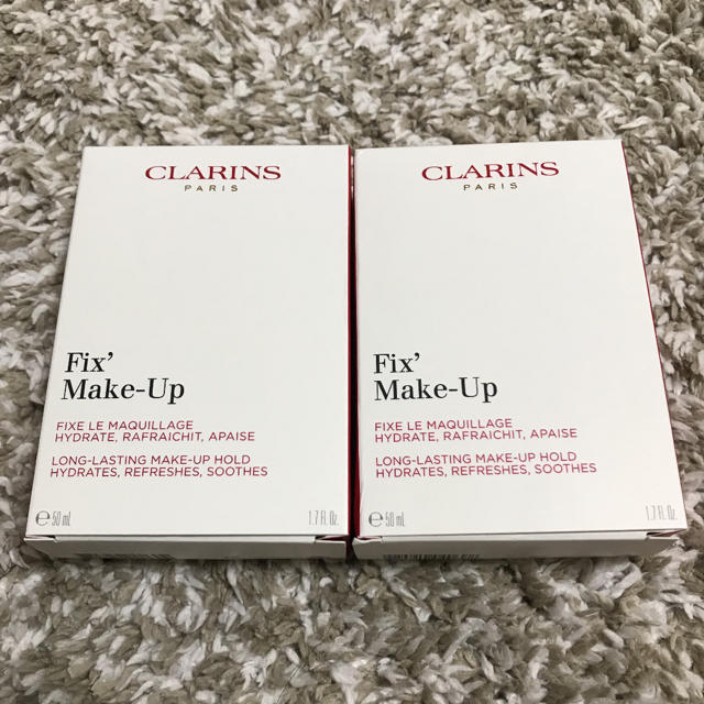 CLARINS(クラランス)のクラランス　フィックスメイクアップ　2本セット コスメ/美容のスキンケア/基礎化粧品(美容液)の商品写真