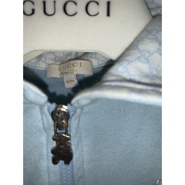 Gucci(グッチ)のGUCCI グッチ　キッズ　チルドレン　GG柄　ジップパーカー　18m 24m キッズ/ベビー/マタニティのキッズ服男の子用(90cm~)(ジャケット/上着)の商品写真