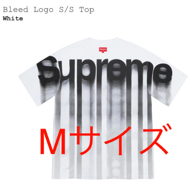 Mカラーsupreme Bleed Logo S/S Top Mサイズ