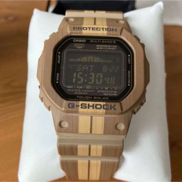 CASIO G-SHOCK GWX-5600WB 木目 美品