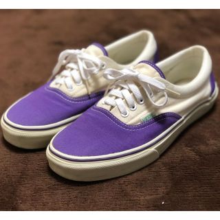 ヴァンズ(VANS)のvans era バンズ　エラ　27cm US9 パープル(スニーカー)