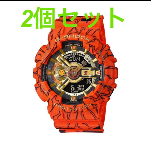 ドラゴンボール Gショック GA-110JDB-1A4JR G-SHOCK防水機能