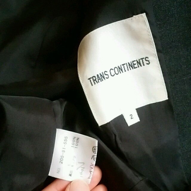 TRANS CONTINENTS(トランスコンチネンツ)のスーツ レディースのフォーマル/ドレス(スーツ)の商品写真