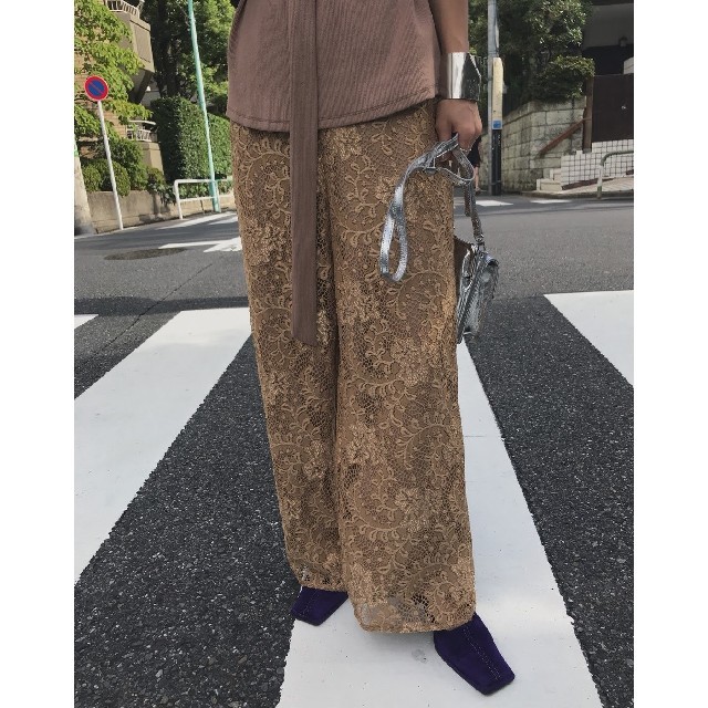 アメリヴィンテージ LAYLA LACE PANTS レースパンツ