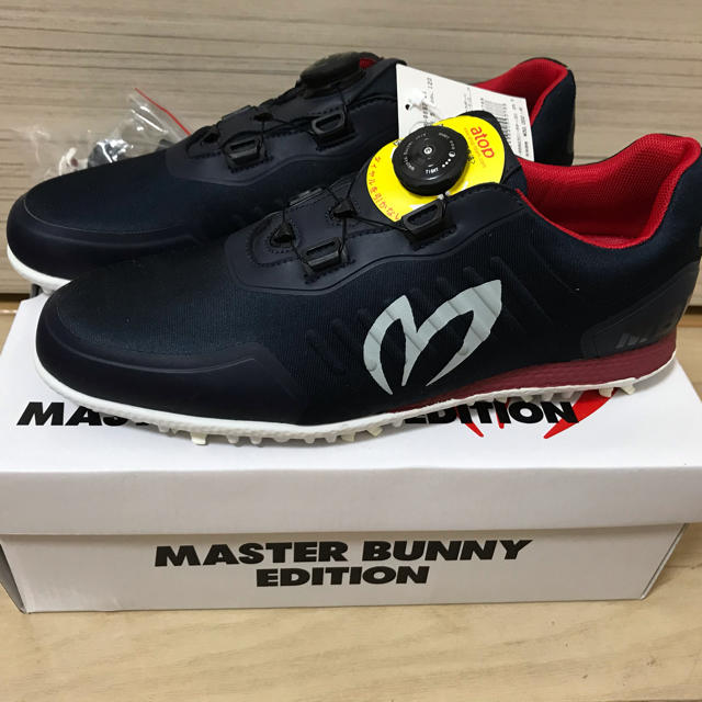 シューズ 新品 正規品 マスターバニー ダイヤル式ゴルフシューズ