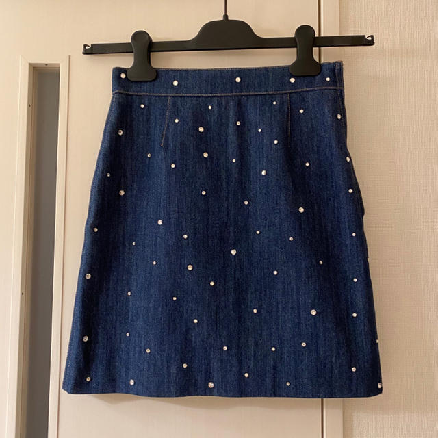 miumiu(ミュウミュウ)のmiumiu♡デニムスカート レディースのスカート(ミニスカート)の商品写真