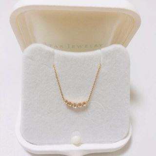 スタージュエリー(STAR JEWELRY)のSTAR JEWELRY K10ネックレス　箱付き(ネックレス)