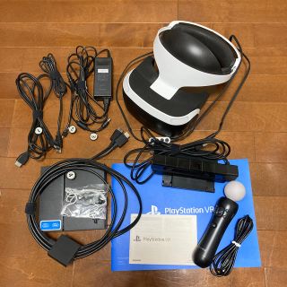 プレイステーションヴィーアール(PlayStation VR)の黒ロン様専用　【旧型】 PSVR、PSカメラ、モーションコントローラーセット(その他)