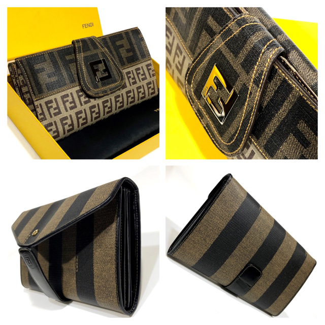 FENDI(フェンディ)の売約済/2点おまとめ　❶フェンディ　財布　クラッチタイプ/❷フェンディ　長財布　 レディースのファッション小物(財布)の商品写真