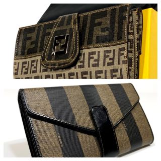 フェンディ(FENDI)の売約済/2点おまとめ　❶フェンディ　財布　クラッチタイプ/❷フェンディ　長財布　(財布)