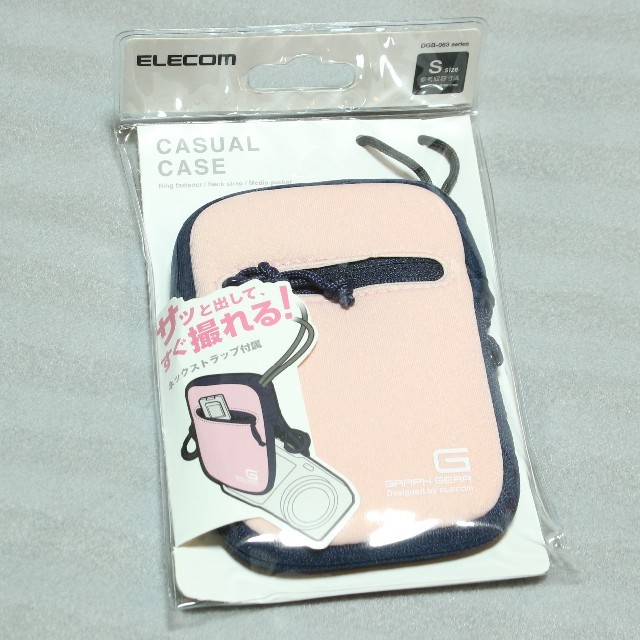 ELECOM(エレコム)のELECOM デジタルカメラケース　DGB-063PN スマホ/家電/カメラのカメラ(ケース/バッグ)の商品写真