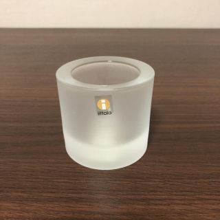 イッタラ(iittala)のイッタラ　マリメッコ　kivi  フロスト　キャンドルホルダー(食器)