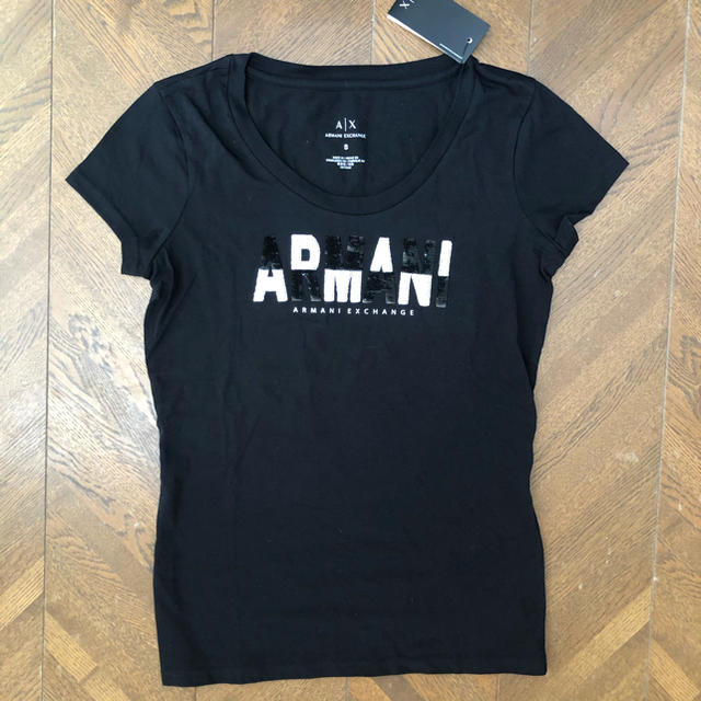 ARMANI EXCHANGE(アルマーニエクスチェンジ)のARMANI EXCHANGE デザインTシャツ レディースのトップス(Tシャツ(半袖/袖なし))の商品写真