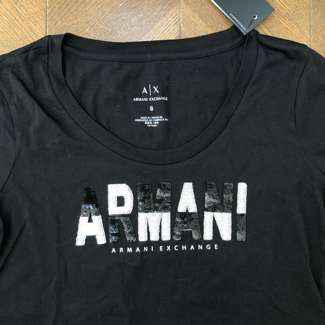 ARMANI EXCHANGE(アルマーニエクスチェンジ)のARMANI EXCHANGE デザインTシャツ レディースのトップス(Tシャツ(半袖/袖なし))の商品写真