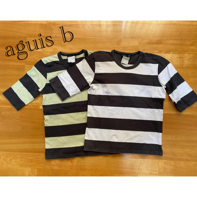 agnes b.(アニエスベー)のaguis b レディースTシャツ半袖〜5分丈　2枚セット　まとめ売り レディースのトップス(Tシャツ(半袖/袖なし))の商品写真