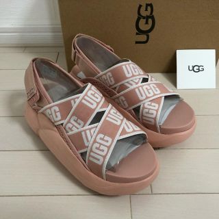 アグ(UGG)の【ミミー様専用】23.0 UGG サンダル LA CLOUD ピンク(サンダル)