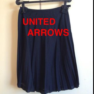 ユナイテッドアローズ(UNITED ARROWS)のアローズ♡プリーツスカート(ひざ丈スカート)