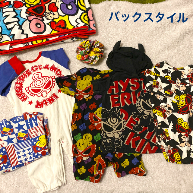 HYSTERIC MINI(ヒステリックミニ)のhysteric mini 抱っこ紐、服、おくるみタオル キッズ/ベビー/マタニティの外出/移動用品(抱っこひも/おんぶひも)の商品写真