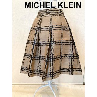 ミッシェルクラン(MICHEL KLEIN)のMICHEL KLEIN 膝丈スカート(ひざ丈スカート)