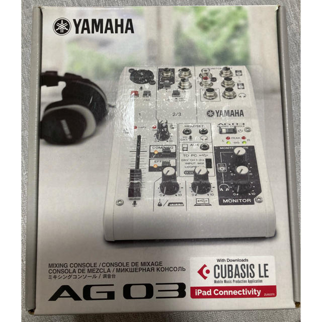 【新品未開封】YAMAHA AG03 (ウェブキャスティングミキサー)