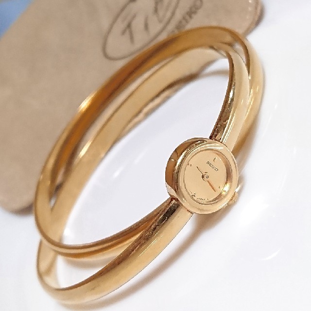 SEIKO - SEIKO❇️2連 ブレスレット 華奢ウォッチ SEIKO - SEIKO❇️2連 ブレスレット 華奢ウォッチ
