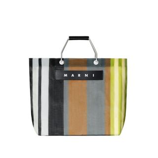 マルニ(Marni)の【値下げ】MARNI ストライプバッグ(トートバッグ)