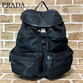 プラダ(PRADA)のPRADA プラダ　リュック　V164 ブラック　レディース　人気　ブランド(リュック/バックパック)