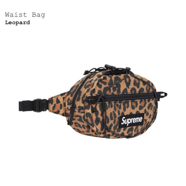 Supreme Waist Bag Leopard