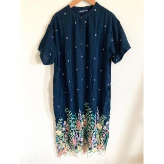 ドラッグストアーズ(drug store's)の【夏服値下げ・新品】ワンピース  レディース　半袖　夏　Lサイズ(ロングワンピース/マキシワンピース)