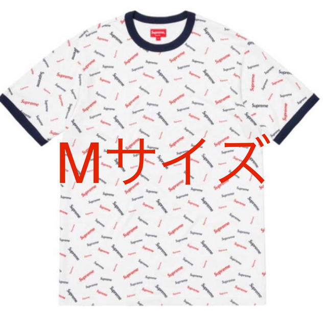 Supreme Scatter Ringer 半袖Tシャツ