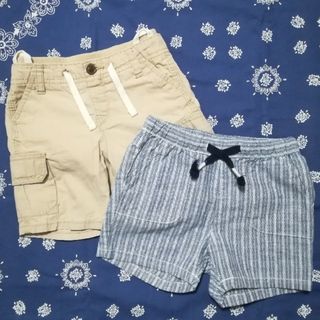 ベビーギャップ(babyGAP)のGAP    H＆M    ショートパンツ＋ハーフパンツ　2枚組(パンツ/スパッツ)