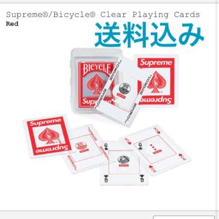 シュプリーム(Supreme)の【送料込】Supreme Bicycle Clear Playing Cards(トランプ/UNO)