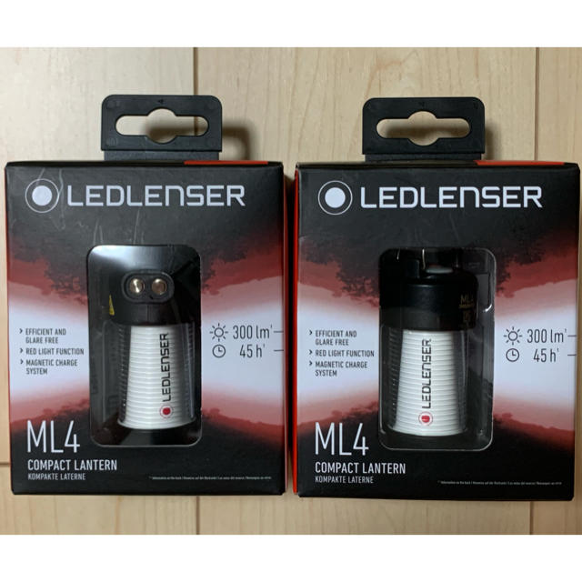 LEDLENSER(レッドレンザー)の  lifeさん専用      LED LENSER ml4  2個セット  スポーツ/アウトドアのアウトドア(ライト/ランタン)の商品写真