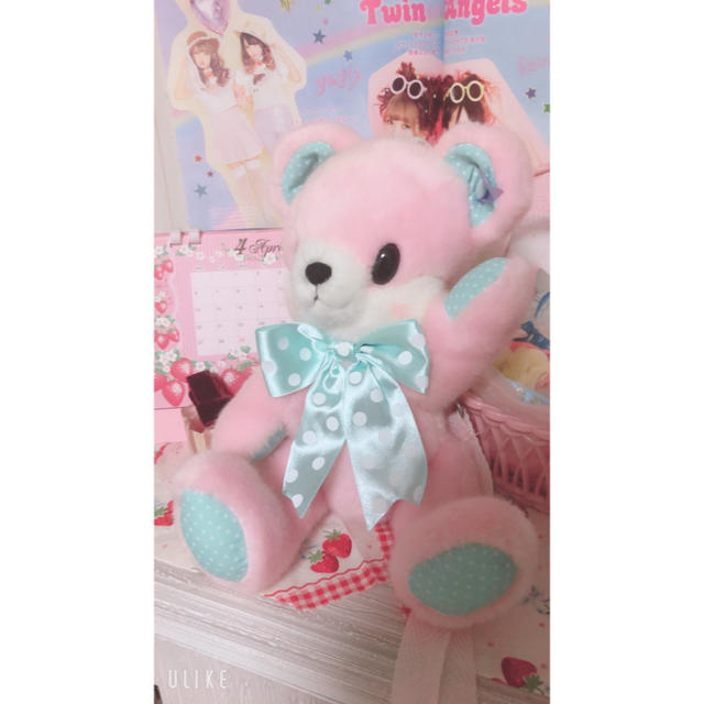 Angelic Pretty(アンジェリックプリティー)のAngelic prettyはにかみベア♡🧸ショルダーバッグ レディースのバッグ(ショルダーバッグ)の商品写真