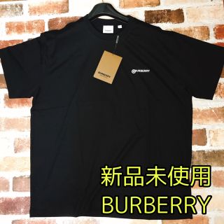 バーバリー(BURBERRY)の【新品未使用】 バーバリー 20SS新作 ロゴTシャツ　メンズ黒(Tシャツ/カットソー(半袖/袖なし))